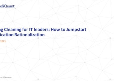 How to Jumpstart Application Rationalization