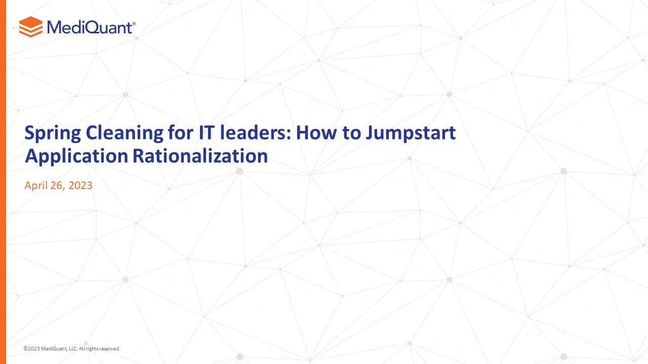 How to Jumpstart Application Rationalization