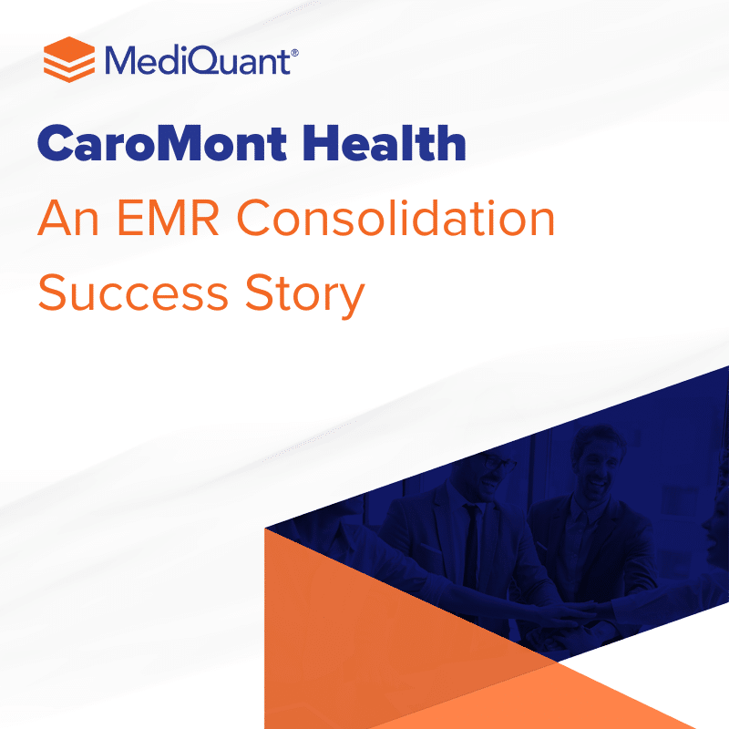 An EMR Consolidation Success Story:CaroMont Health